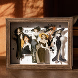 Vintage Elegant Figures Sticker Book