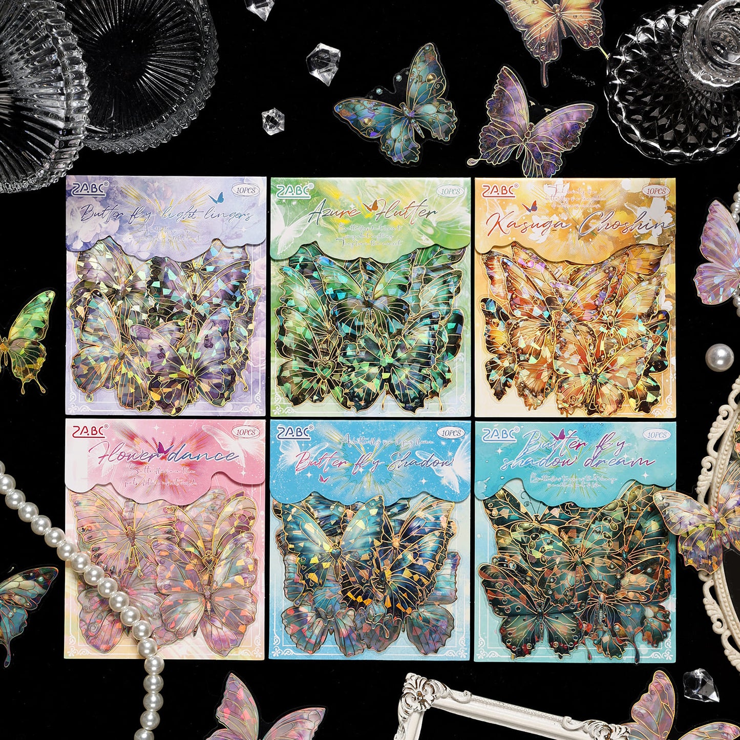 Butterfly PET Stickers