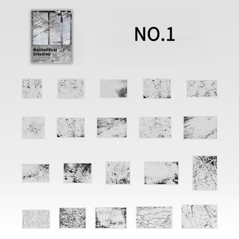 Cracked & Distressed Stickers Pack