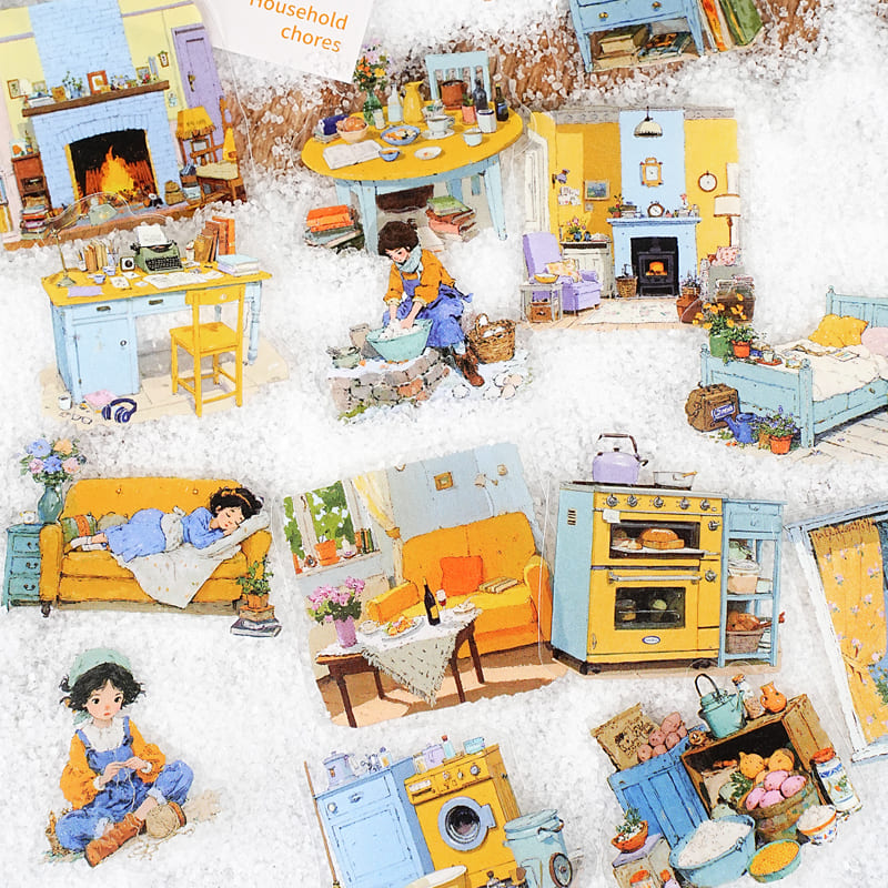 Winter Theme Stickers