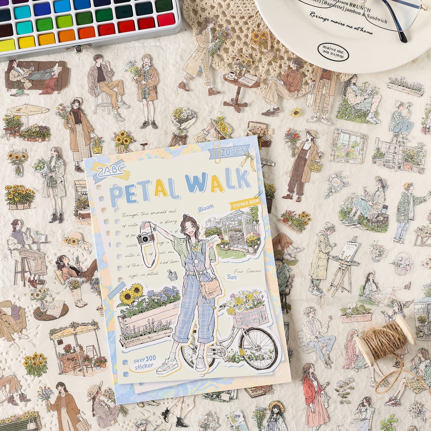 Daily Life Sticker Book
