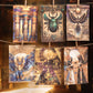 Mystical Egypt Scrapbook Paper