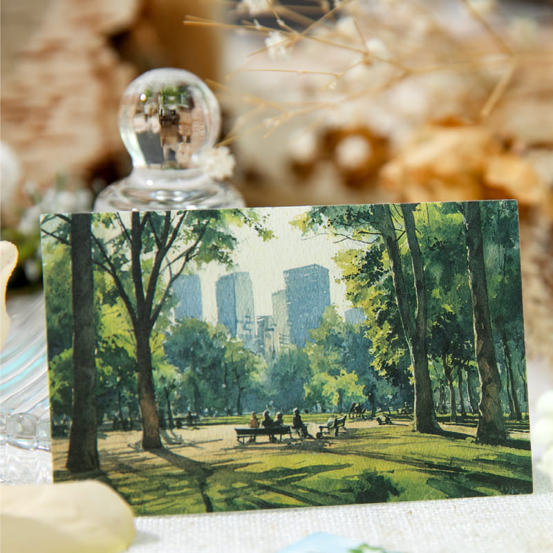 Urban Twilight Scenery Paper Pack