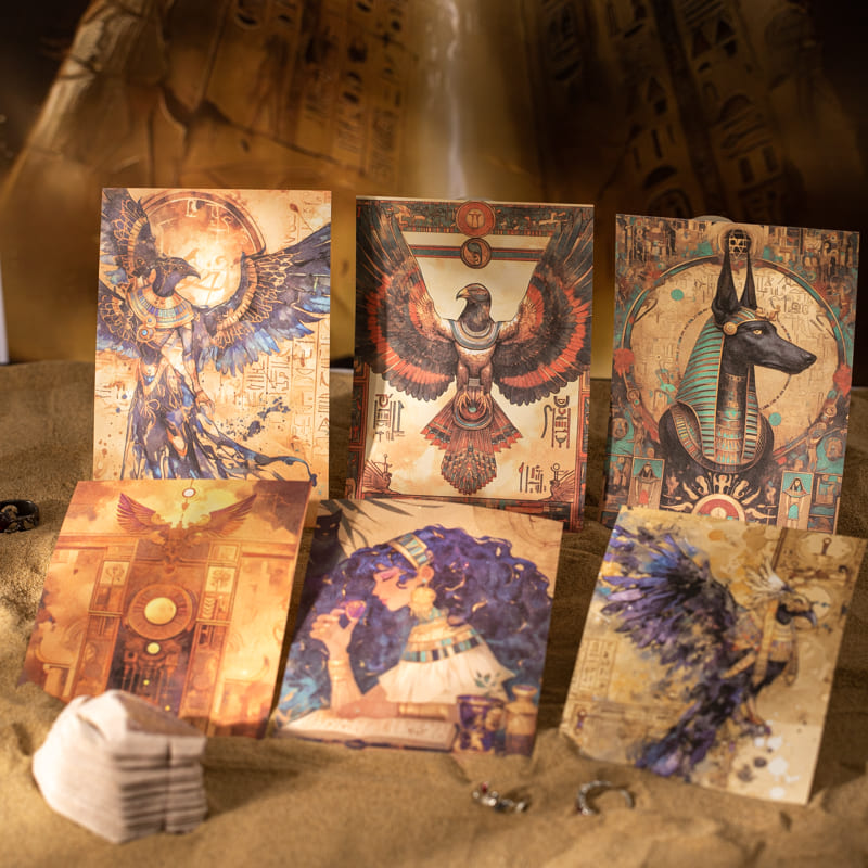 Mystical Egypt Scrapbook Paper