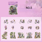 Floral & Aesthetic Lifestyle PET Sticker Pack