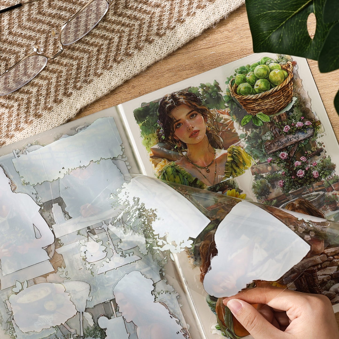 Four Seasons Character Sticker Book