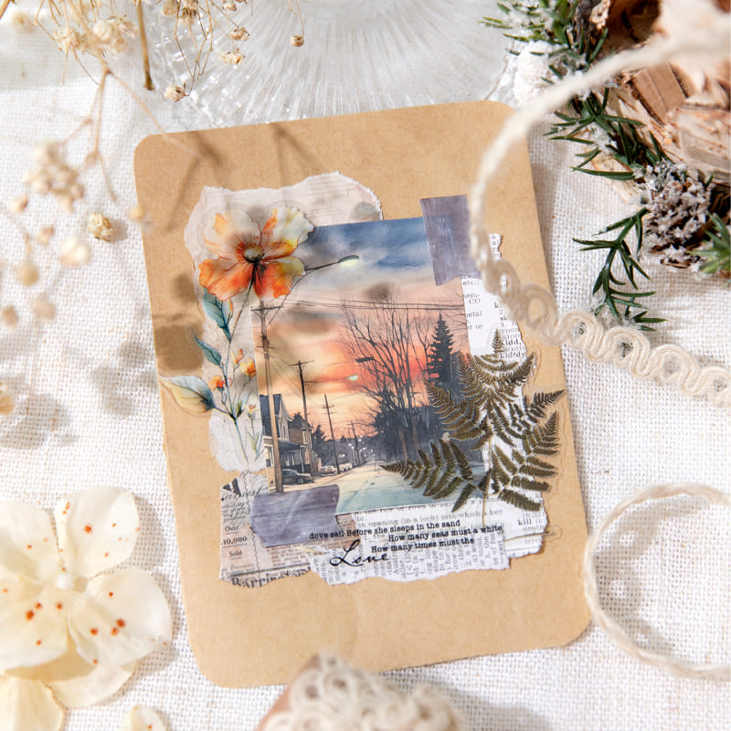 Urban Twilight Scenery Paper Pack