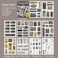 Vintage Label Sticker Book