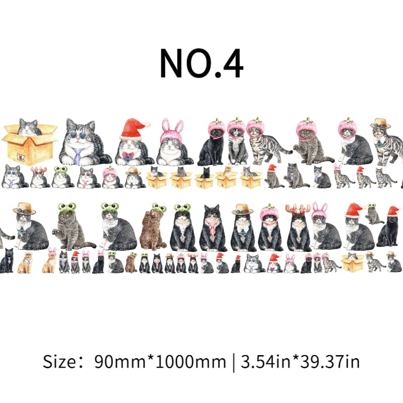 Cute Animal Theme One Cycle PET Tape