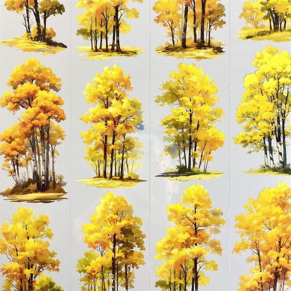 Fall Foliage Tree Tape (One Cycle)
