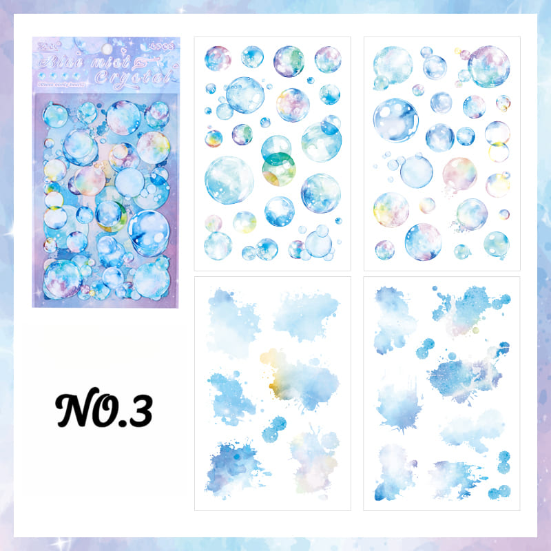 Whimsical Bubble Stickers