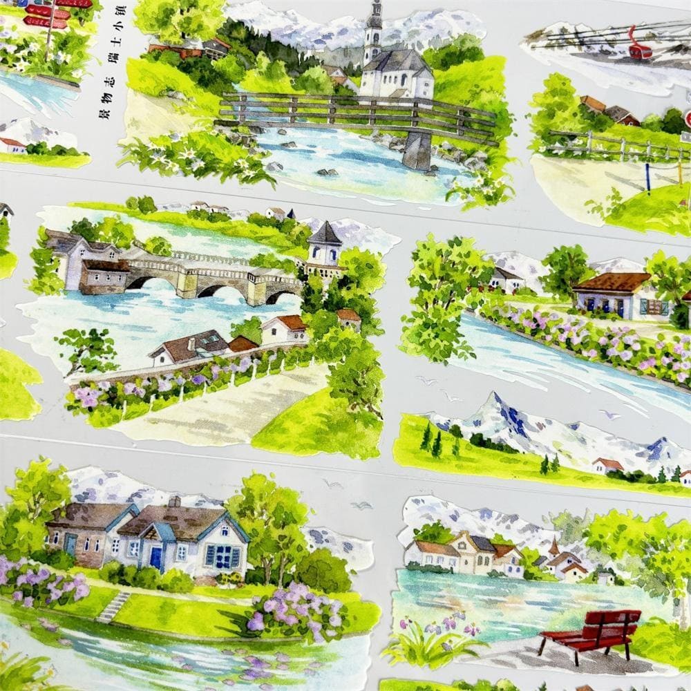 Small Town Landscape PET Tape (One Cycle)