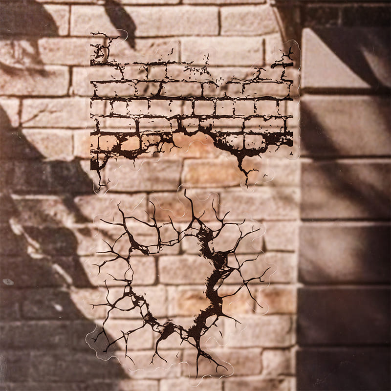 Cracked & Distressed Stickers Pack