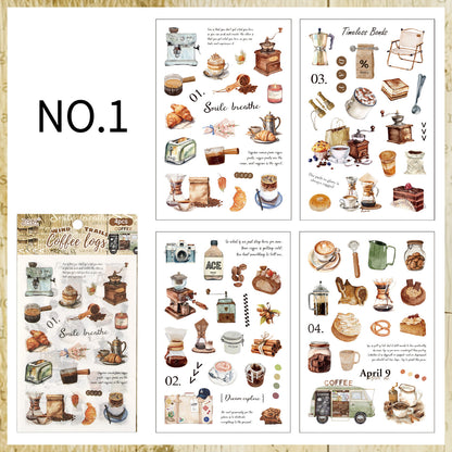 Camping Food Sticker Pack