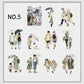 Street Walkers PET Sticker Pack