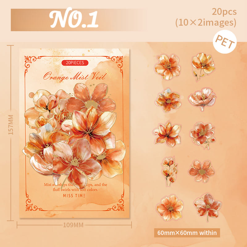 Botanical Blossoms Sticker Pack