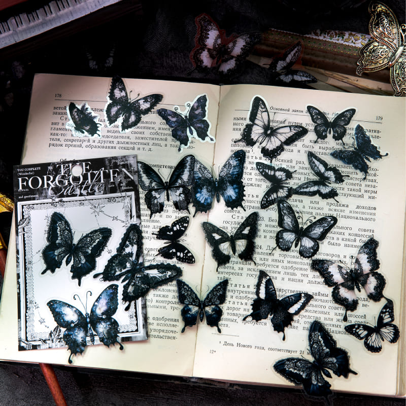 Dark Aesthetics PET Sticker Pack