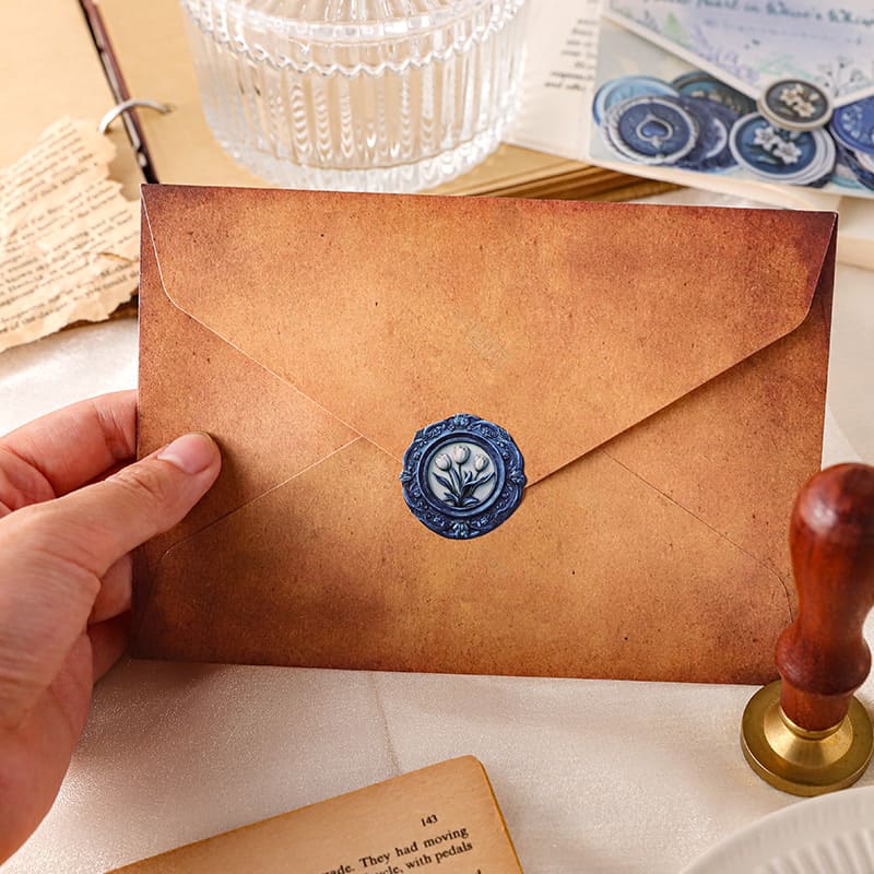 40PCS Wax Seal Series Stickers