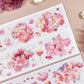 Cherry Blossom Die-Cut PET/Washi Paper Tape (One Cycle)