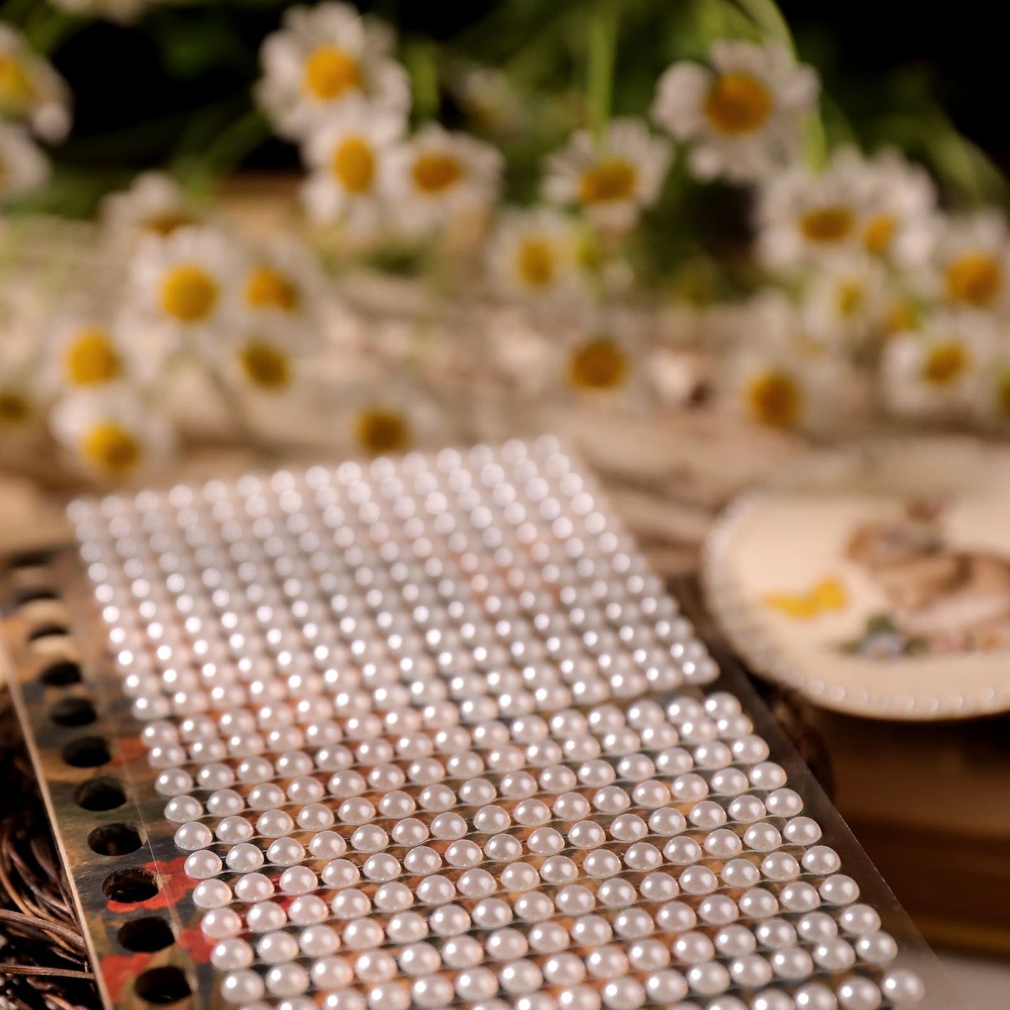 DIY Scrapbook Decorative Pearl Stickers
