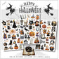 3PCS Halloween Transfer Stickers