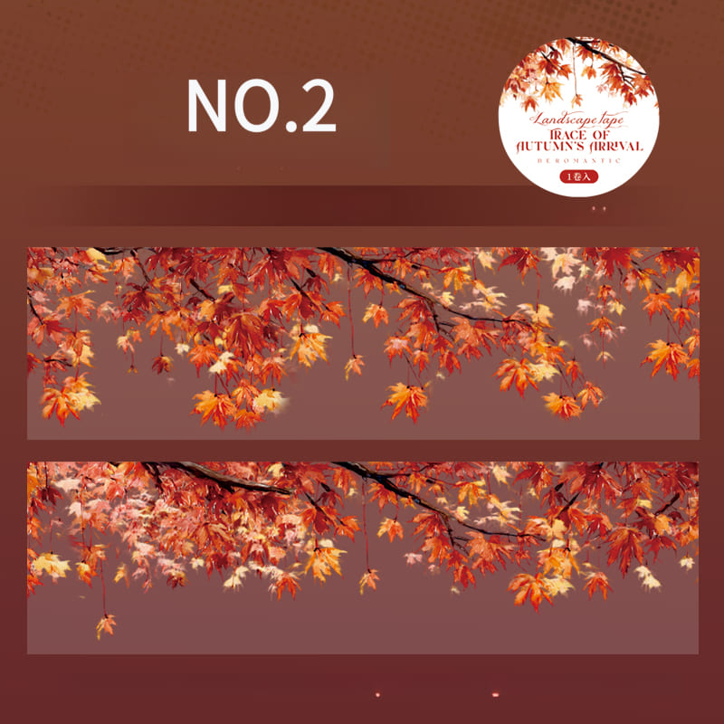Maple Leaf Theme PET Tape