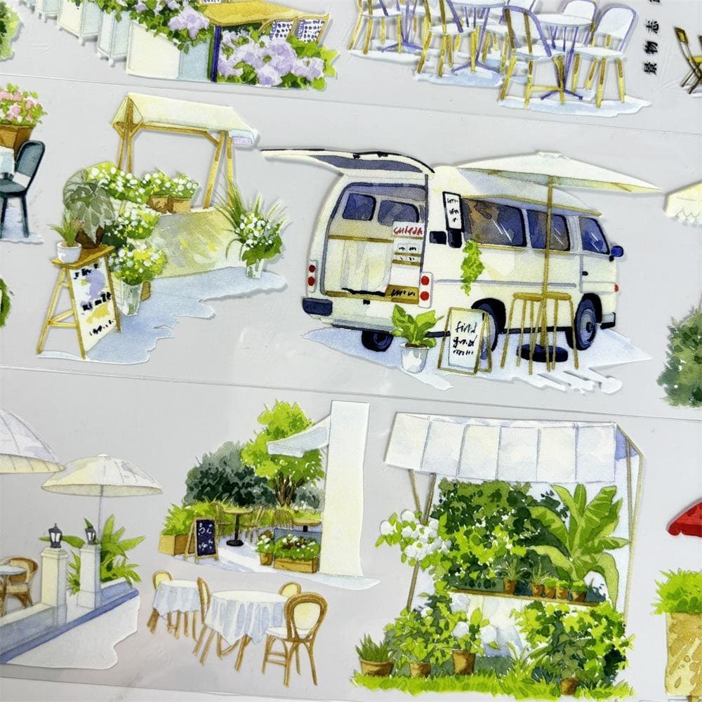 One Cycle Outdoor Relaxation Seat PET Tape