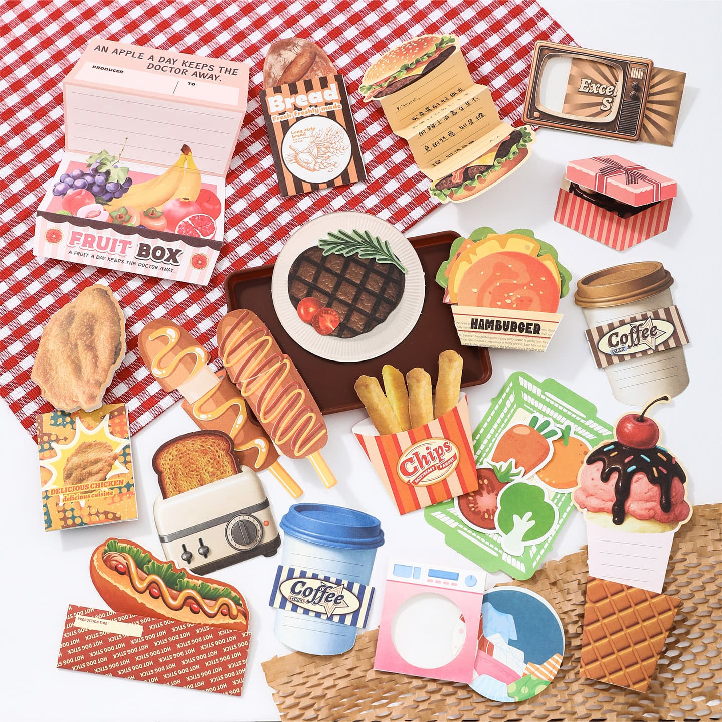 Fun Shape Die-Cut Notes