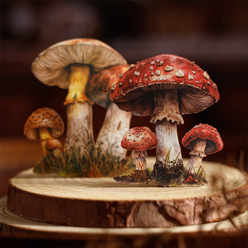 Mushroom Theme Sticker Pack