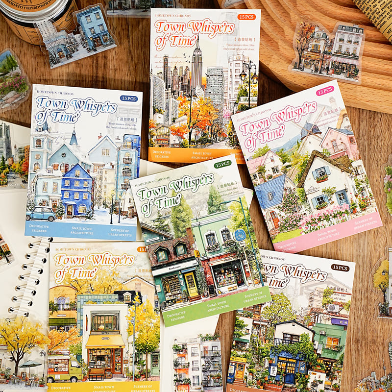 Vintage House Theme Stickers