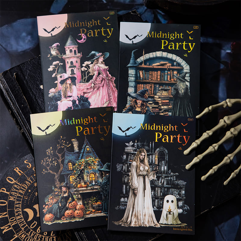 Midnight Party-Themed Sticker Book