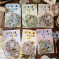 Plant And Girl Theme Stickers