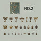Retro key planner sticker design NO.2 – paper sticker for bullet journal spreads and planner decoration