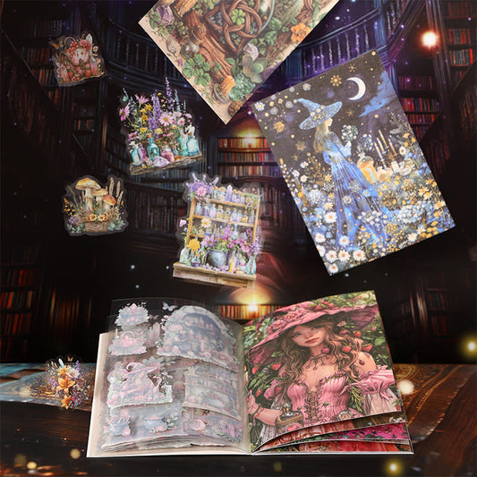 Magic Theme Sticker Book