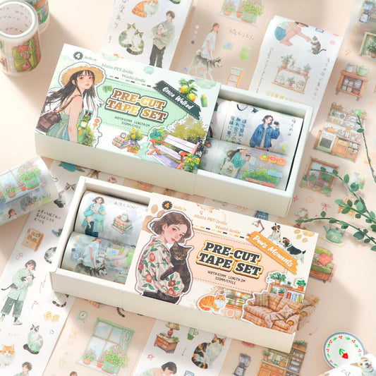 4PCS Life Theme Tape