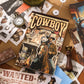 Western Cowboy Sticker Book