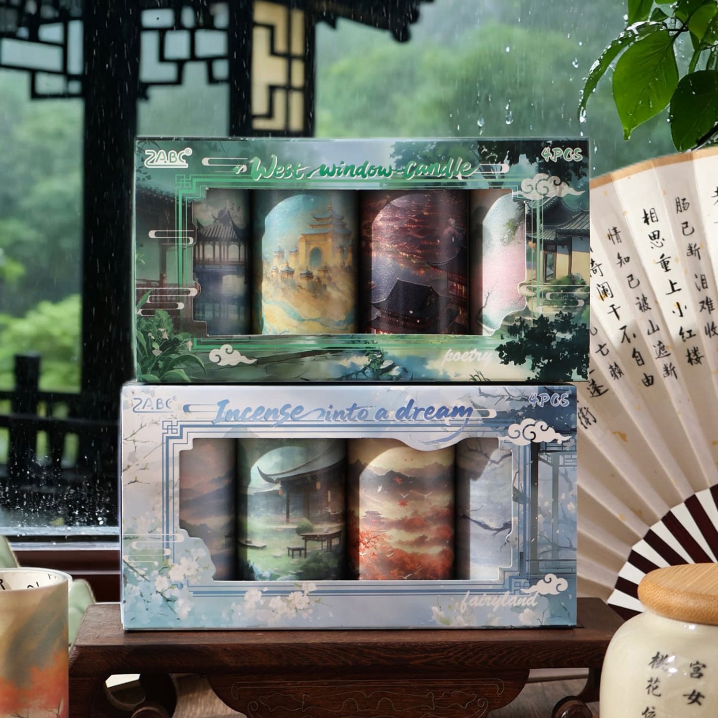 Scenic Landscape Washi Tape Set