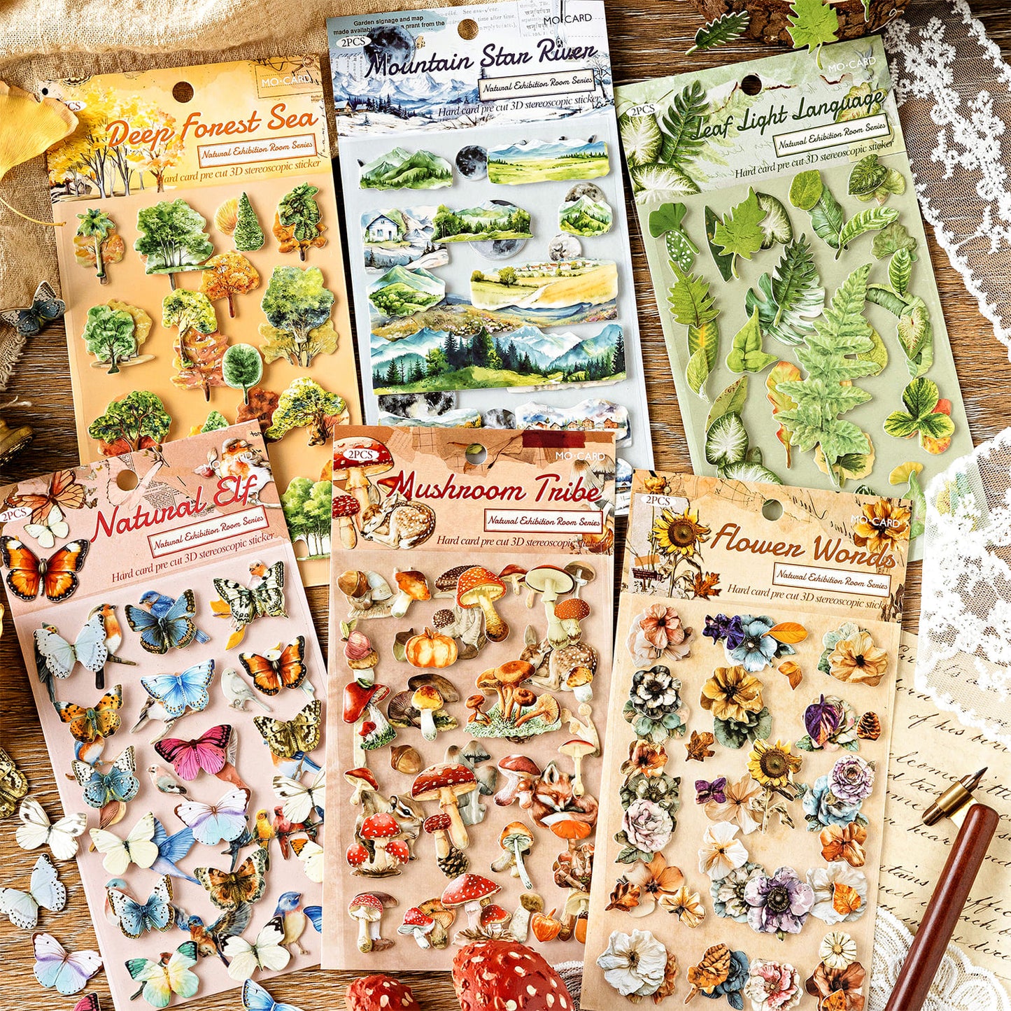 Nature Theme Stickers