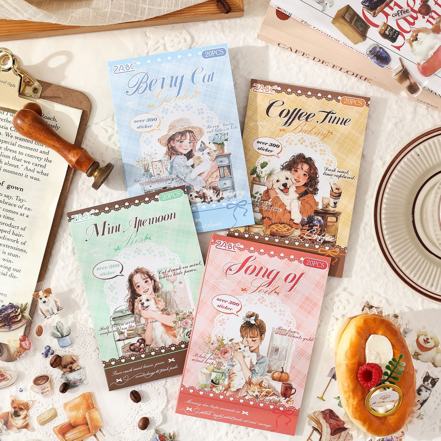 Adorable Pets Sticker Book