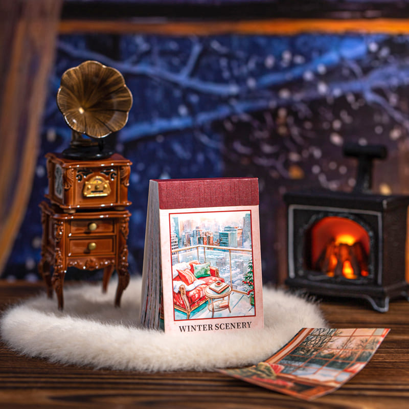 Winter Scenery Sticker