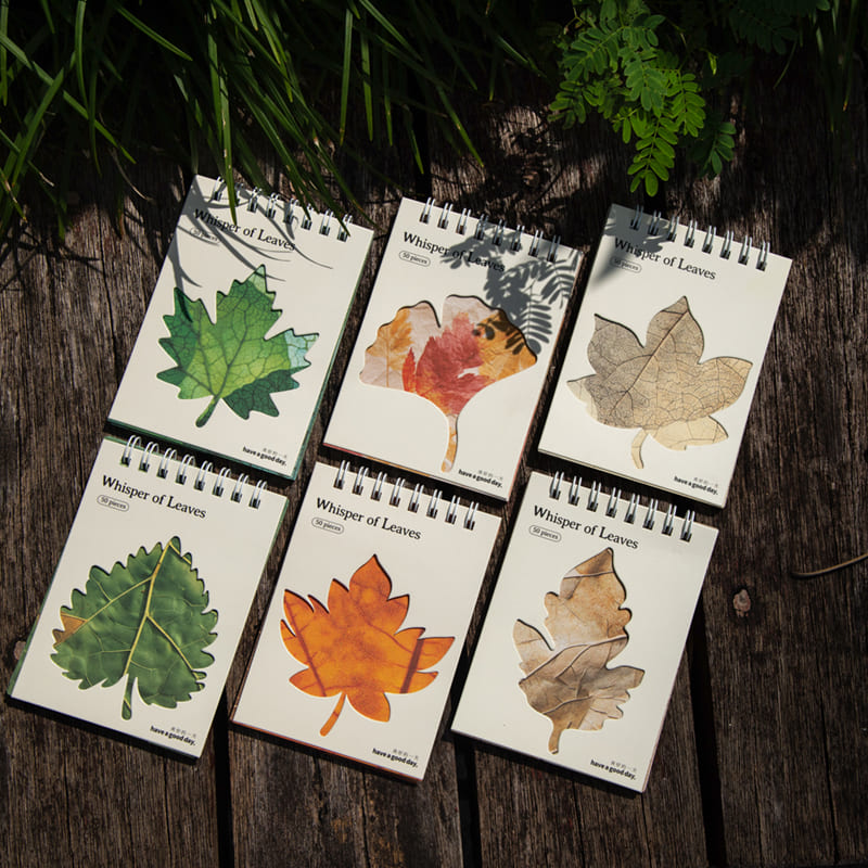Leaf Theme Scrapbook Paper