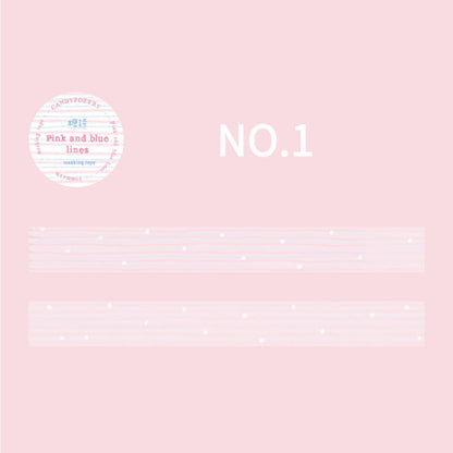 Glitter Transparent PET Tape