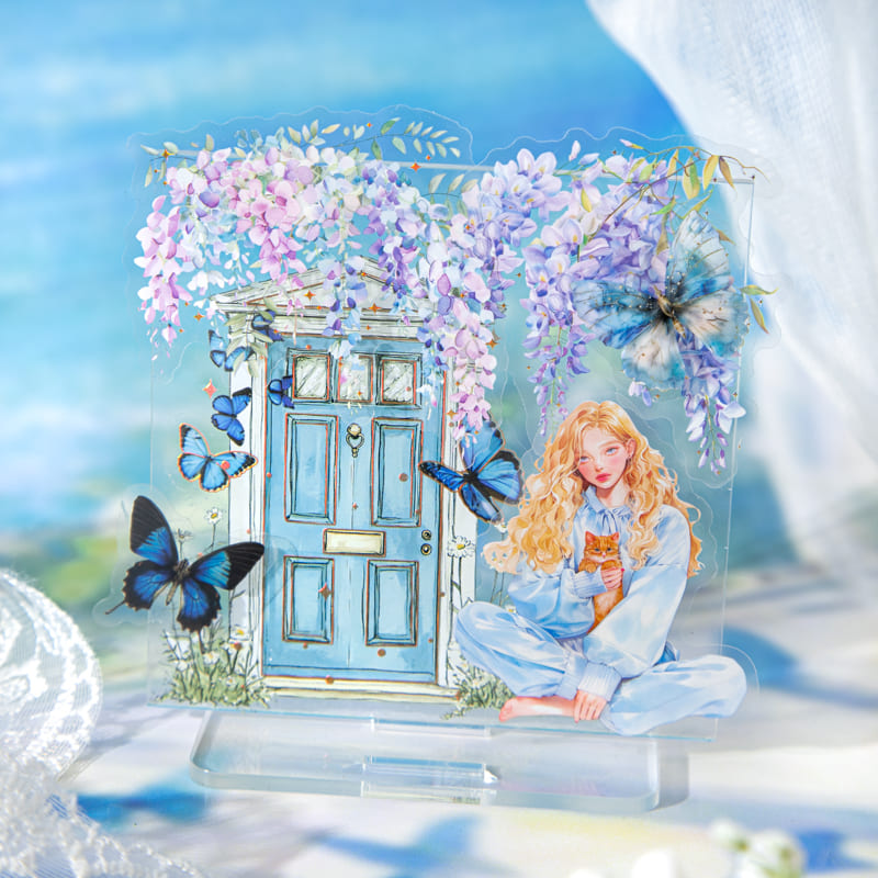 Butterfly Window Theme Sticker