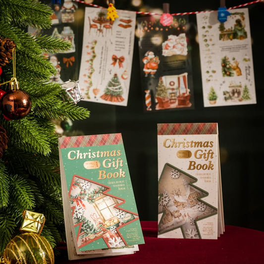 Christmas-Themed Sticker Book