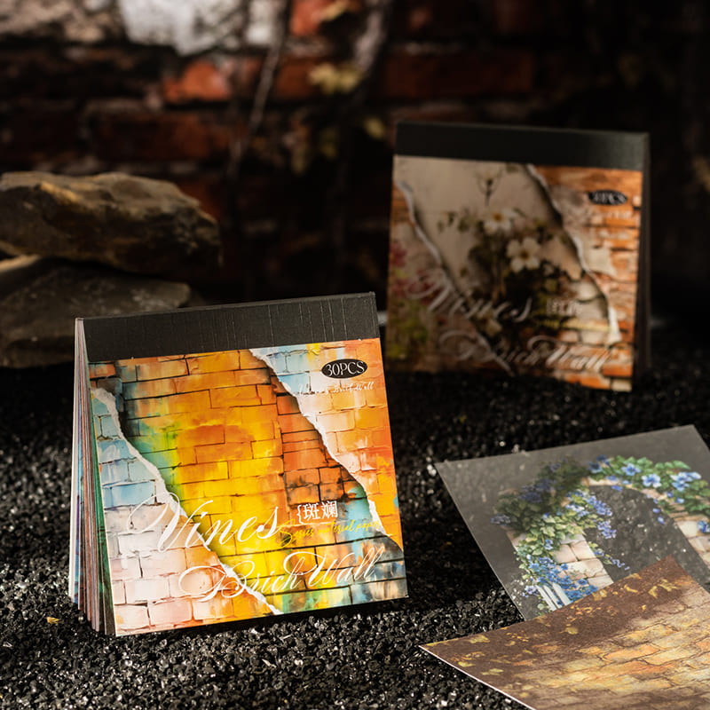 Vines & Brick Wall Series Stickers