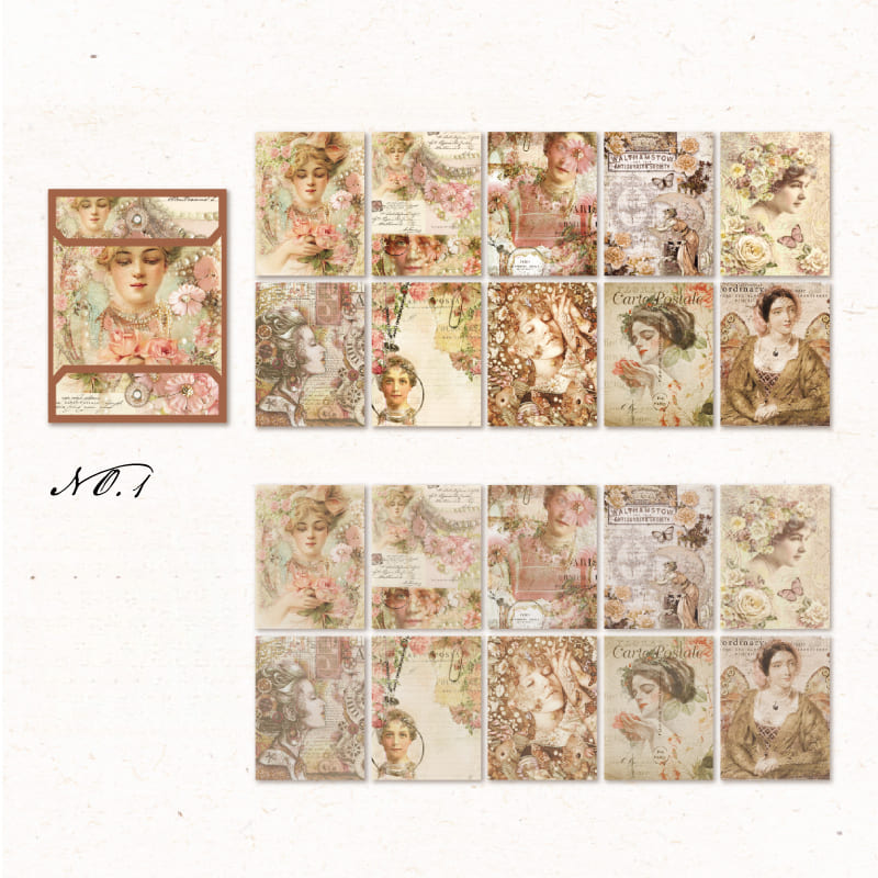 Vintage Series Scrapbook Paper