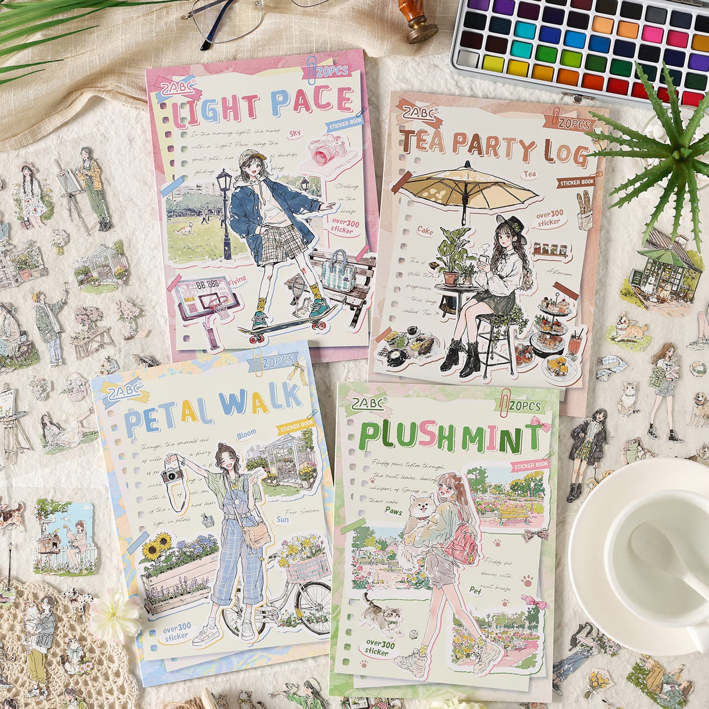 Daily Life Sticker Book