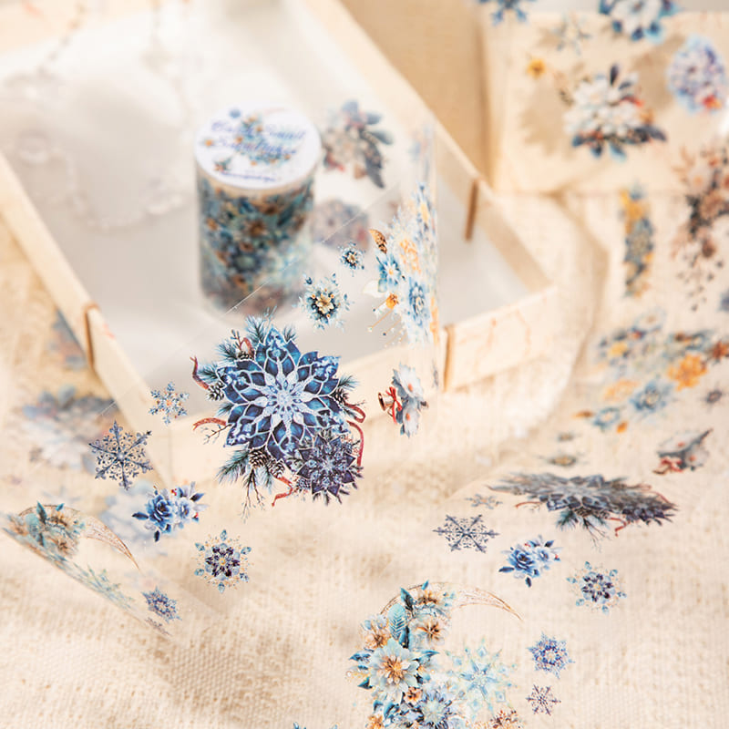 Snowflake Theme PET Tape