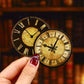 Vintage Clock Theme Stickers