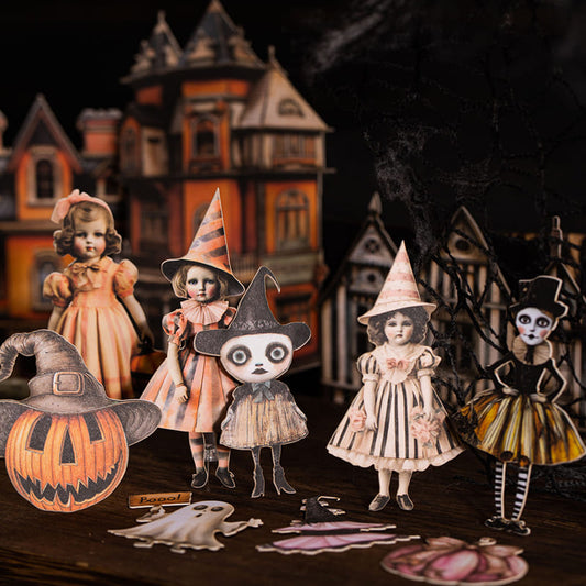 Halloween-Themed Scrapbook Card